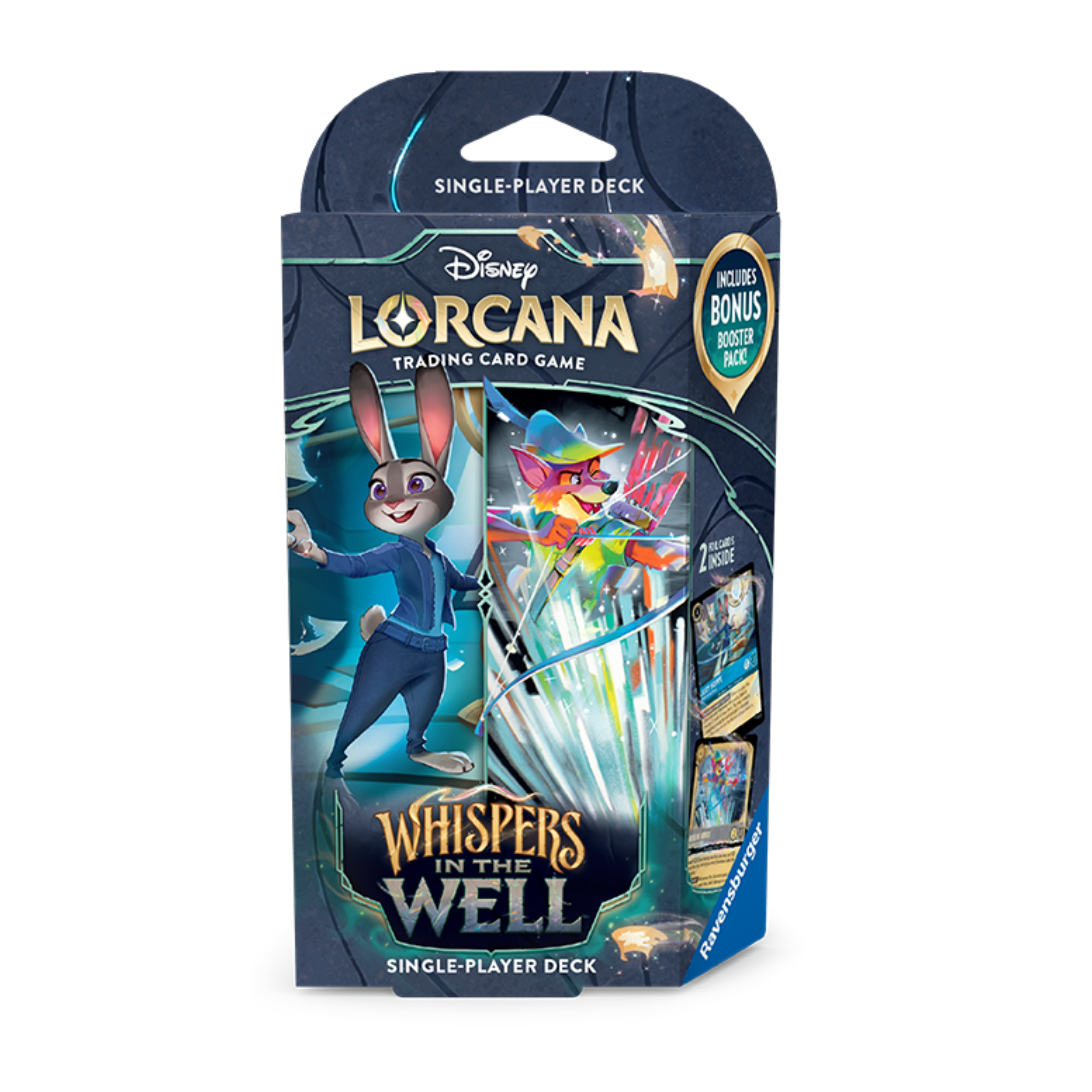 Disney Lorcana Whisper in the Wells Judy Hopps/Robin Hood Starter Deck - A Muse N Games